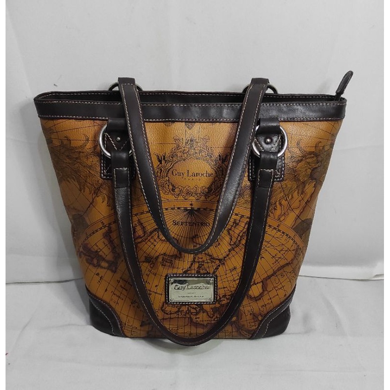 Preloved Guy Laroche Art dan tote sonovi kk@vieextraordinary