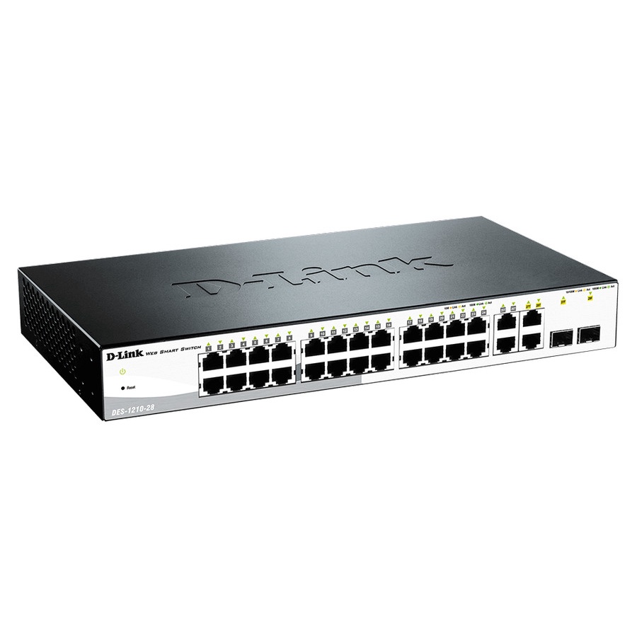 Switch D-Link DES-1210-28 28Port Smart Managed - Hub DLink DES-1210-28