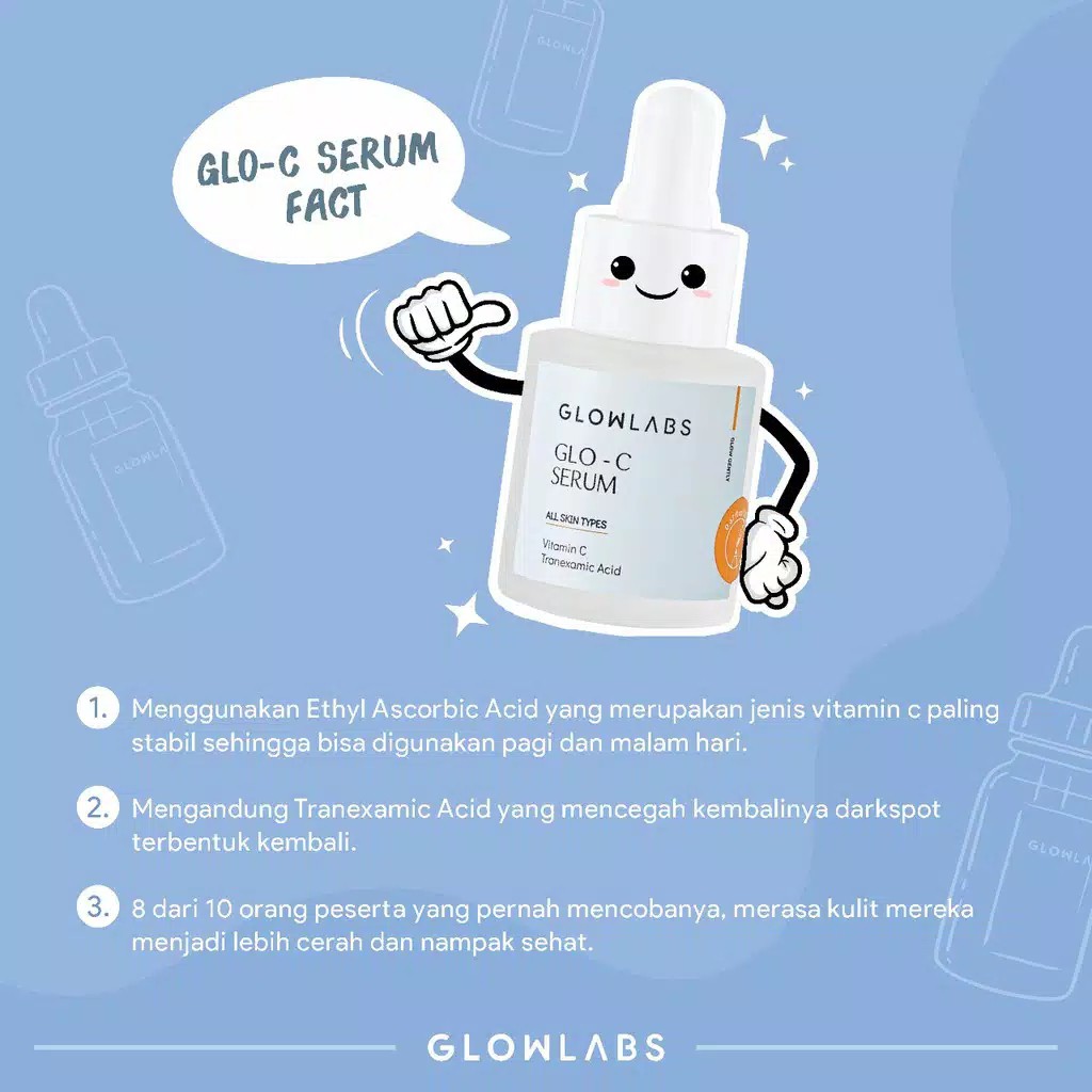 Glowlabs Glo-C Serum 20ml - Brightening Vitamin C Skincare