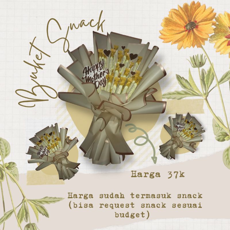 

SNACK BUCKET GEMBUL/SNACK BOUQUET MURAH