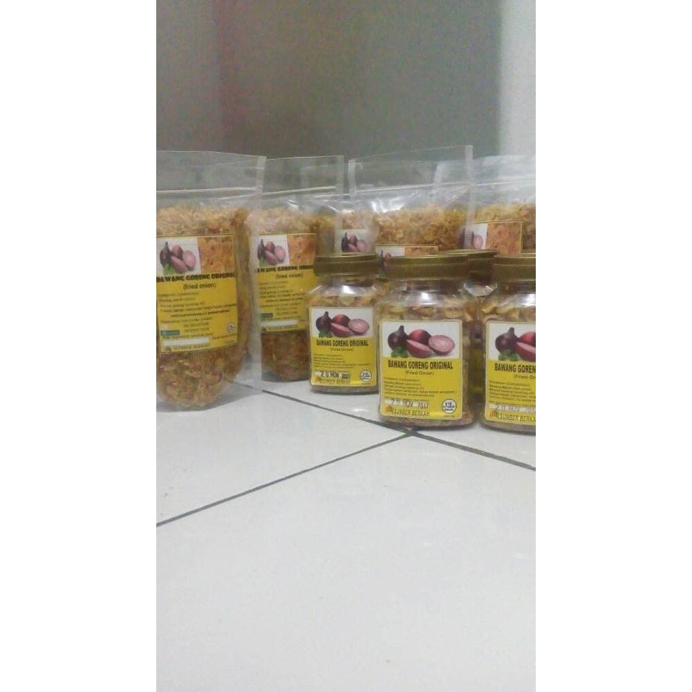 

bawang goreng ariginal tanpa campuran 500gr