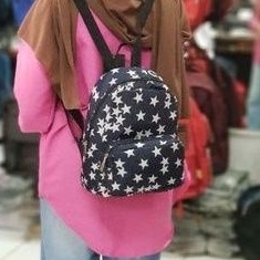 Ransel Wanita Mini Tren 2022 Tas Perempuan Nilon Sablon Hewan Ransel Feminina Kecil Tas Sekolah untuk Ransel Perempuan Remaja