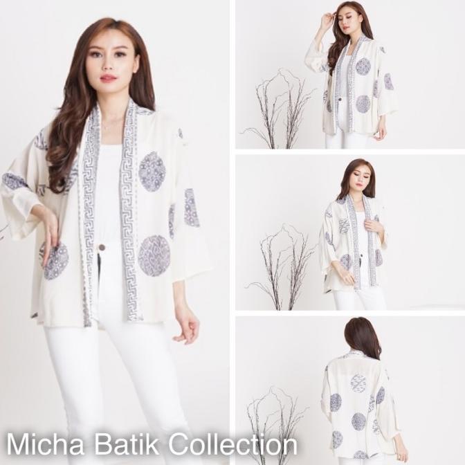 Outer batik cardigan paris