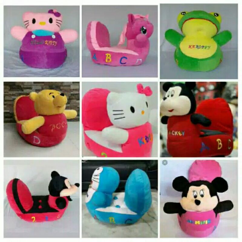 Boneka Sofa Kuda Karakter