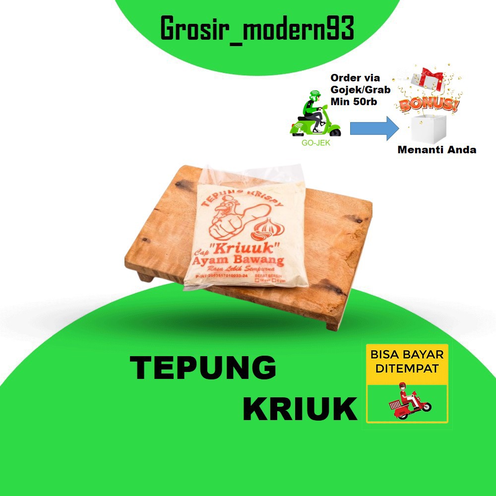 

TEPUNG KRISPI CAP KRIUK