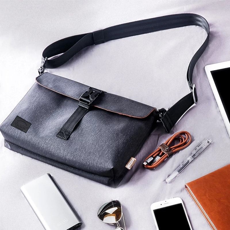 Durable Tas Fashion Tas Messenger Pria Oxford Tahan Air Crossbody Bahu Tas Tas Bisnis tas Travel