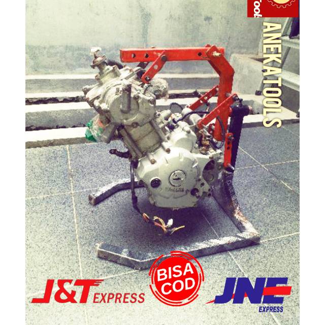 Dudukan mesin Engine stand motor universal