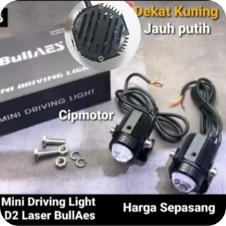 Jual Lampu D2 Laser Mini Driving Led foglamp Driver kipas moto led