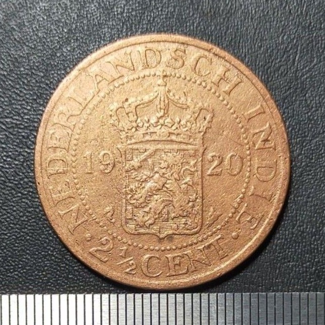 #36-BB. UANG KUNO / KOIN KUNO / BENGGOL 2.5 CENT TAHUN 1920