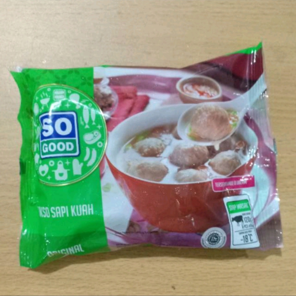 

SOGOOD baso sapi + bumbu isi 8pc 120gr