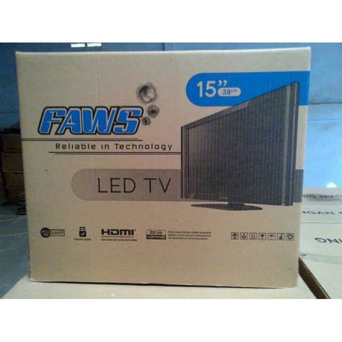 TV LED TV FAWS YF H-49 15" 15INCH HD TV - TV MONITOR CCTV TERLARIS TERMURAH