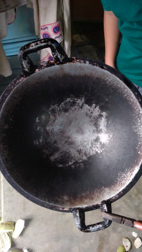 Pembersih Kerak Karat Panci Wajan Serbaguna Kompor Original Murah Ampuh Power Black Myway Hitam