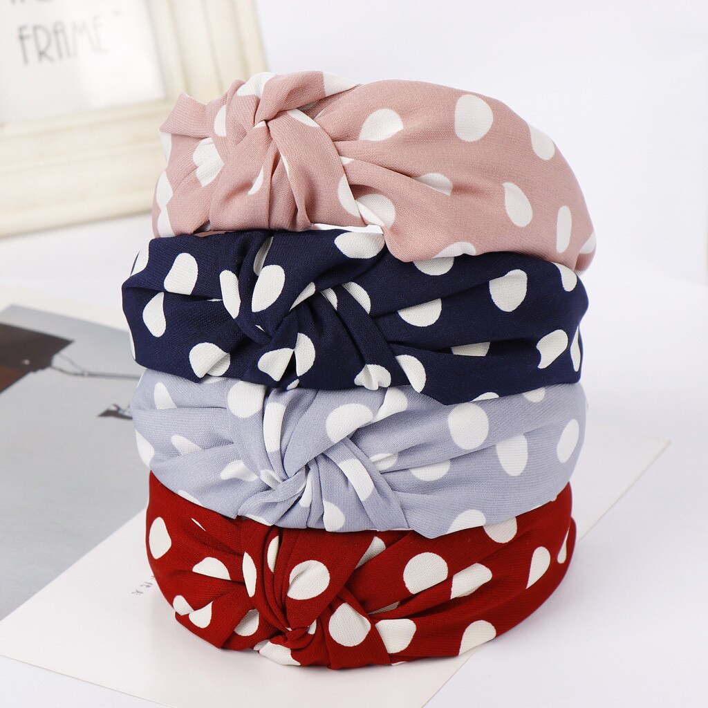 OVERFLOWS.ID Bando Korea Style Bandana Wanita Motif Bunga Daisy Bando Simpul