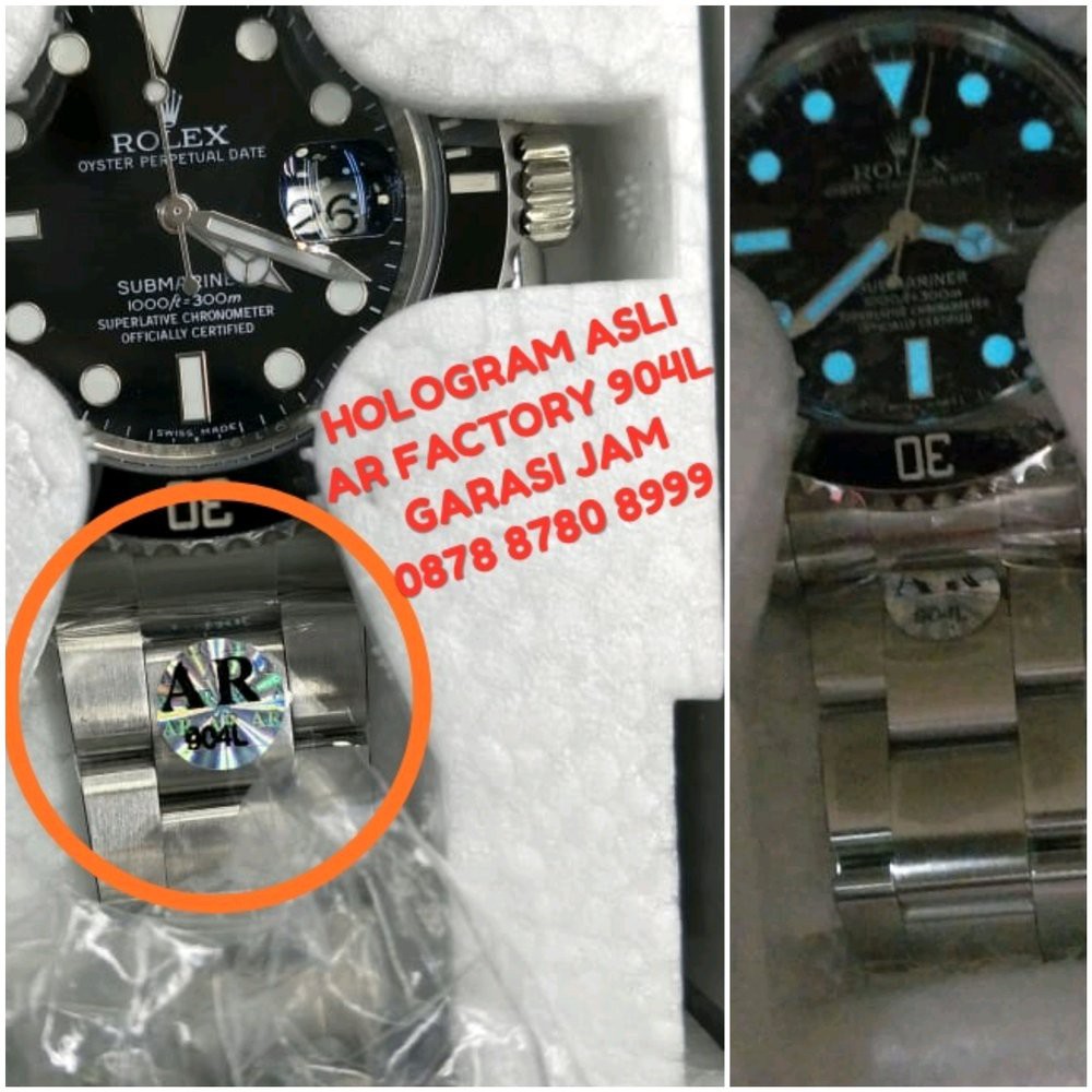 GJ THE BEST ROLEX SUBMARINER SUPERLUMED SAPPHIRE BLACK CERAMIC BEZEL & DIAL ON 904L SS CORRECT