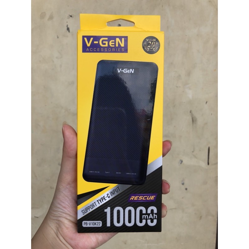 Vgen powerbank rescue 10000 mah termurah V-gen power bank