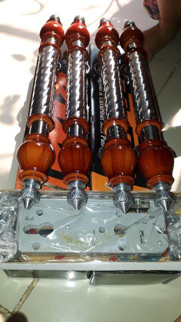 Handle Pintu Stainless Ulir 50cm 2set+kunci
