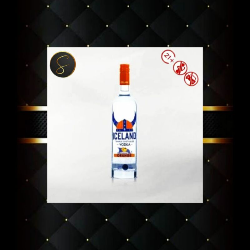 Iceland Vodka Orange 700 ml free sloki