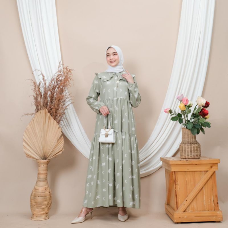 Safira dress womenwear baju gamis muslim