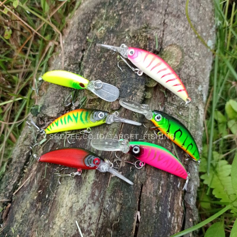 Minnow UL Lidah Panjang 7cm 6gr - Umpan Casting Ultralight Minow