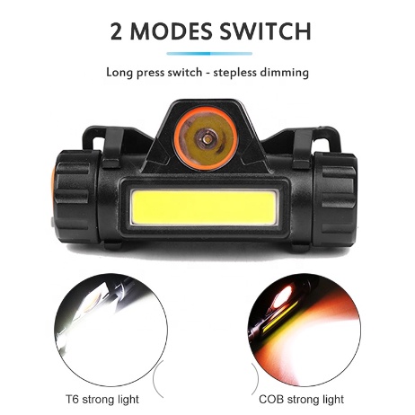 Muslimapedia Lampu Kepala Headlamp Outdoor Pencahayaan Gunung Mini Lampu LED MS-1922