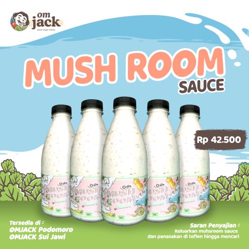 

Saus Mushroom Omjack Untuk Cocolan Grill & Steak