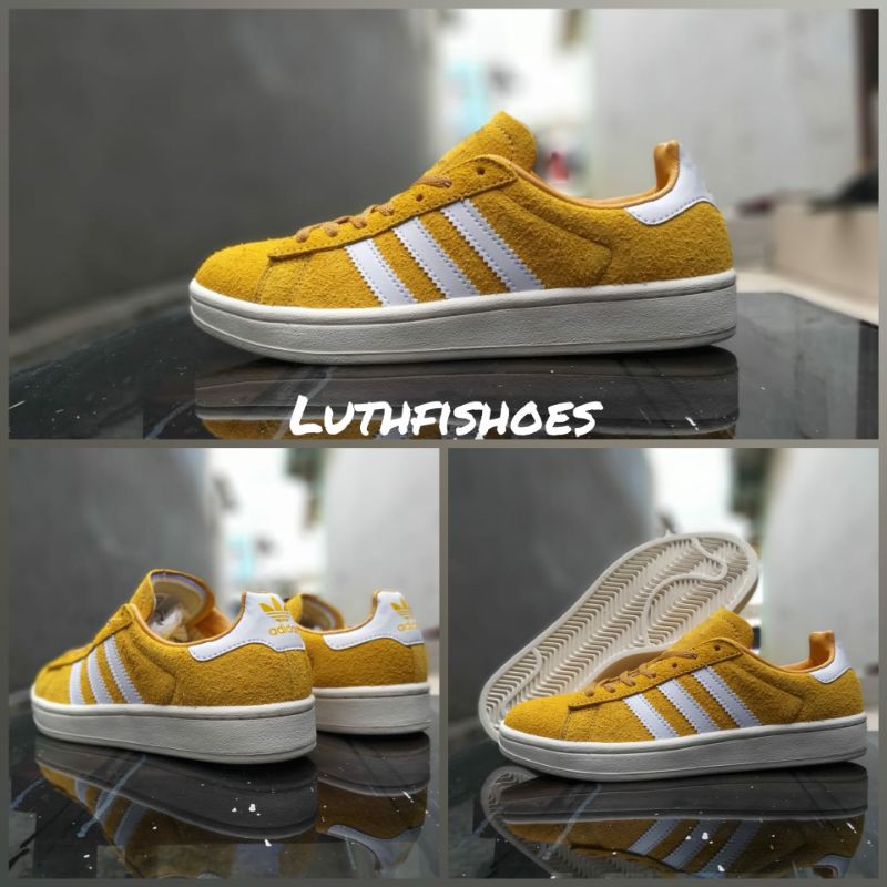 Sepatu Casual Adidas Campus Yellow