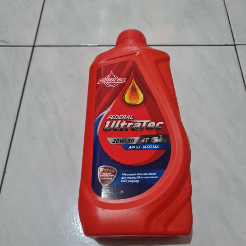 100% ORIGINAL  Oli Federal Ultratec 1 Liter