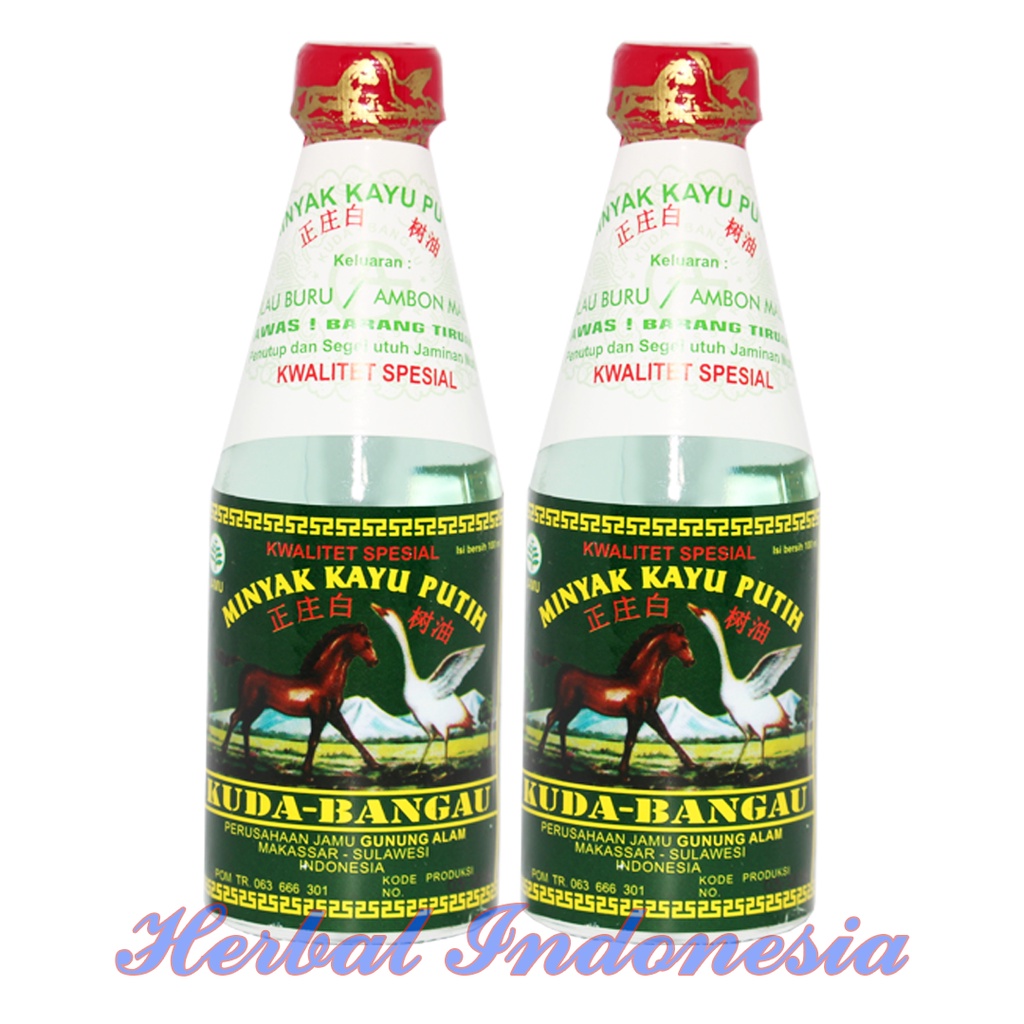 Minyak Kayu Putih CAP KUDA - BANGAU 100 ml | Minyak kayu putih Original