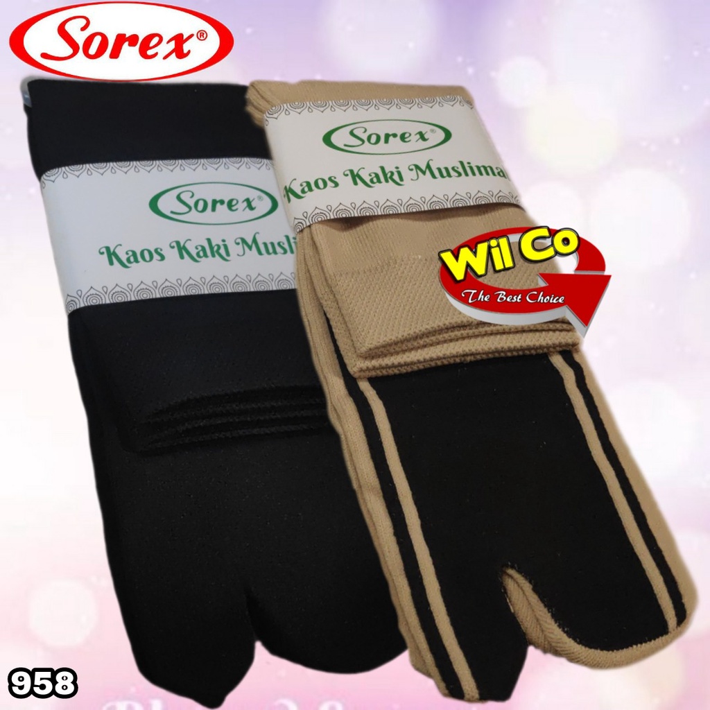 K958 - KAOS KAKI MUSLIMAH DENGAN JEMPOL SIZE S - L