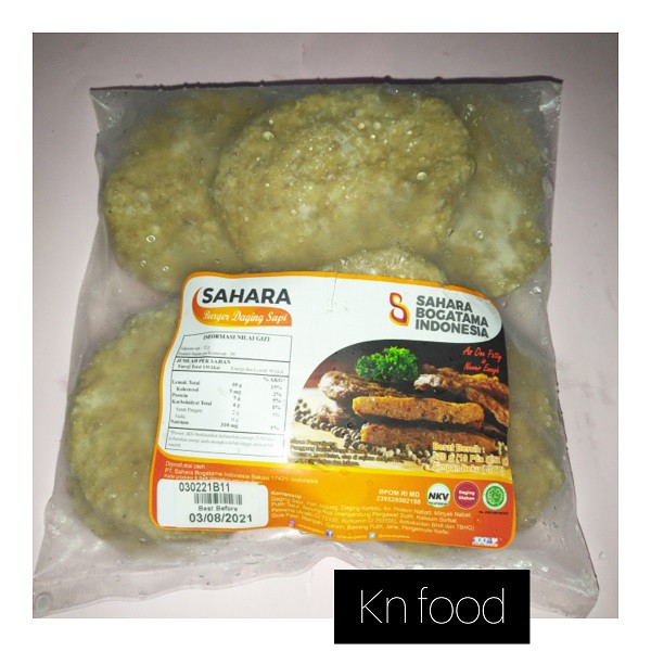 

GRILL SAHARA DAGING BURGER 10 PCS