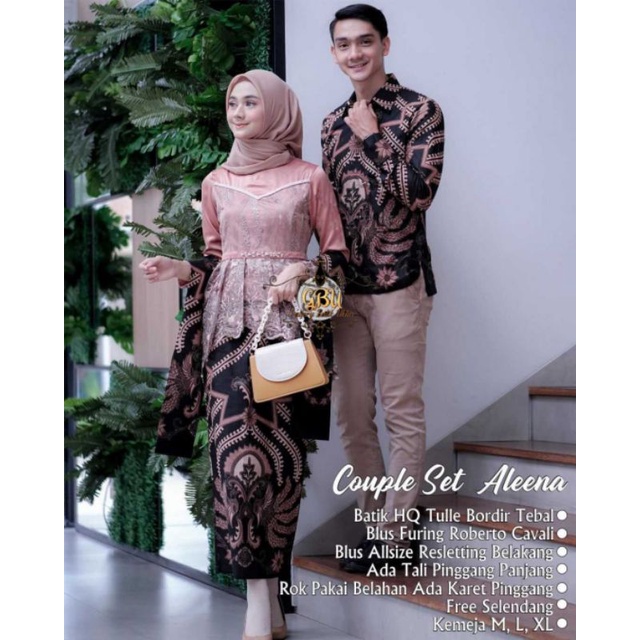 BATIK COUPLE KEBAYA BROKAT LAMARAN BATIK COUPLE KEBAYA BROKAT WISUDA