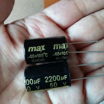 ELKO 2200UF 50V BAGUS BAY MAX