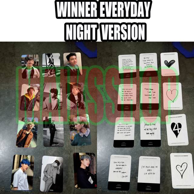 Winner Everyday Photocard Kpop