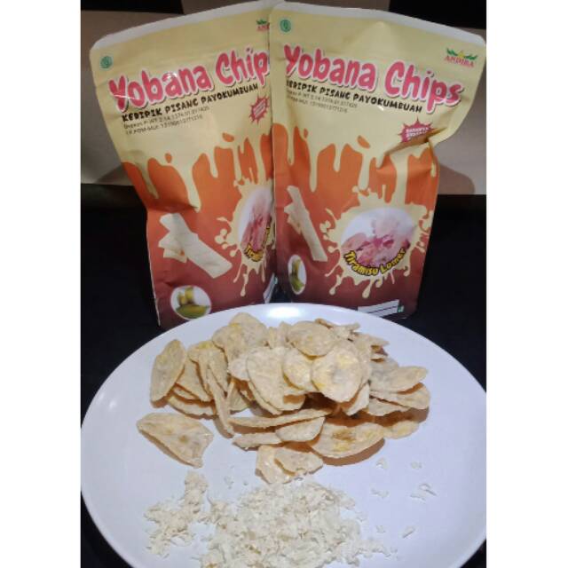 

Keripik pisang tiramisu