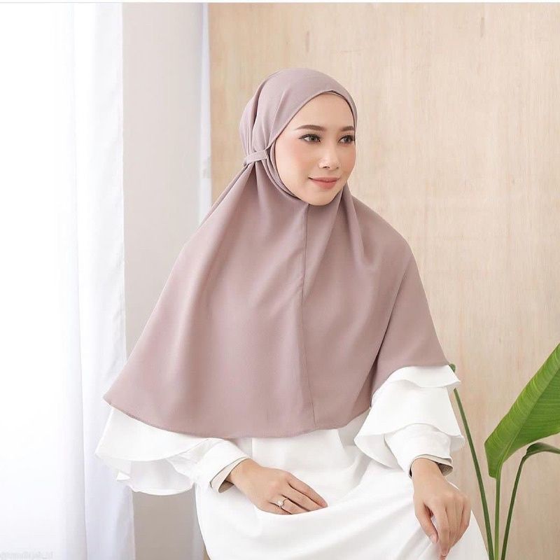 jilbab instan bergo maryam( ukuran M )/jilbab instan tali diamond