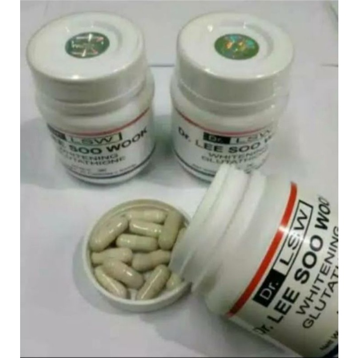 DR.LSW PEMUTIH BADAN WHITENING GLUTATHIONE ORIGINAL DR LSW ASLI PERMANEN