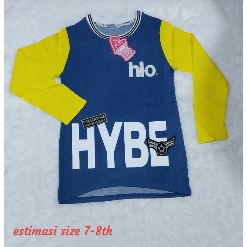 Tunik anak import usia 7-8 tahun
