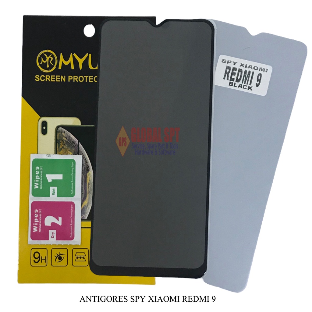 SPY XIAOMI REDMI 9 / ANTIGORES SPY / TEMPERED GLASS 9