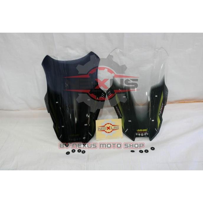 windshield nmax 2020 visor mhr nmax new windshield MHR carbon nmax nexusm07 Segera Beli
