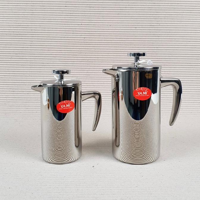 

[ COD ] Yami Double Wall Coffee Plunger Stainless French Press Coffee Tea Pot TERBARU Kode 1279
