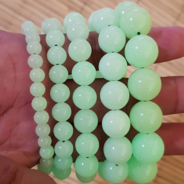 GROSIR GELANG TERMURAH GELANG BATU POSFOR MENYALA DI KEGELAPAN