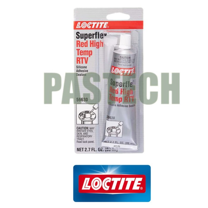 SUPERFLEX RED HIGH TEMP 80 ML (LOCTITE) GERMAN