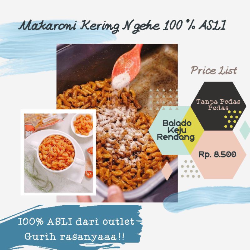 

MAKARONI NGEHE 100% ASLI Rasa Balado, Keju, Jagung Bakar Level 1-5