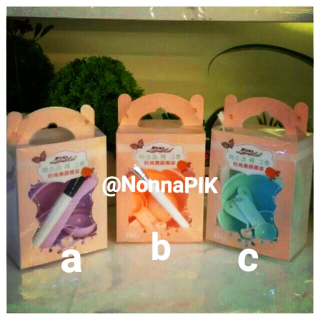 Masker Set Wajah isi 4