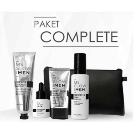 MS GLOW MEN PAKET LENGKAP / MSGLOWMEN / MS GLOW MEN