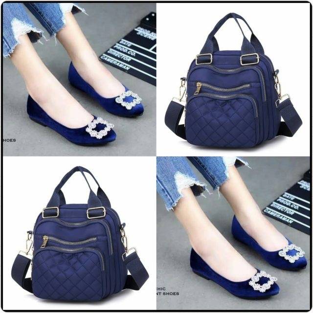 Set Sepatu MR 05 Dan Tas Lanna / Set Sepatu Dan tas