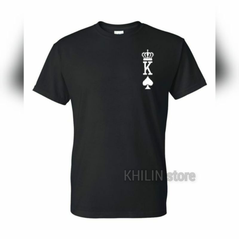 Kaos Pria Dewasa King Baju Atasan Distro Pria Lengan Pendek Cod