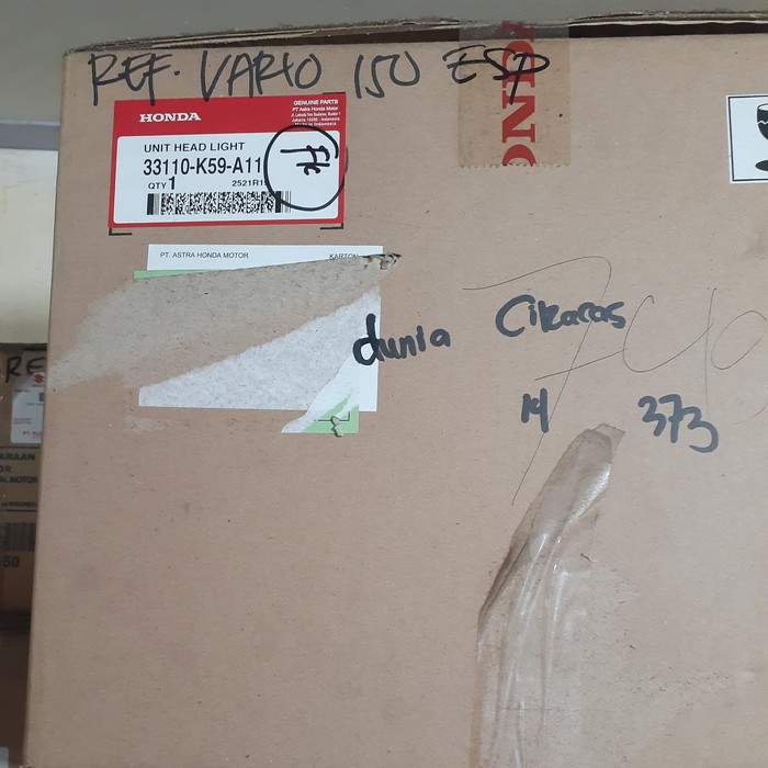 REFLEKTOR VARIO 150 / 125 LED LAMPU DEPAN VARIO 150 LED ORI HONDA 100%