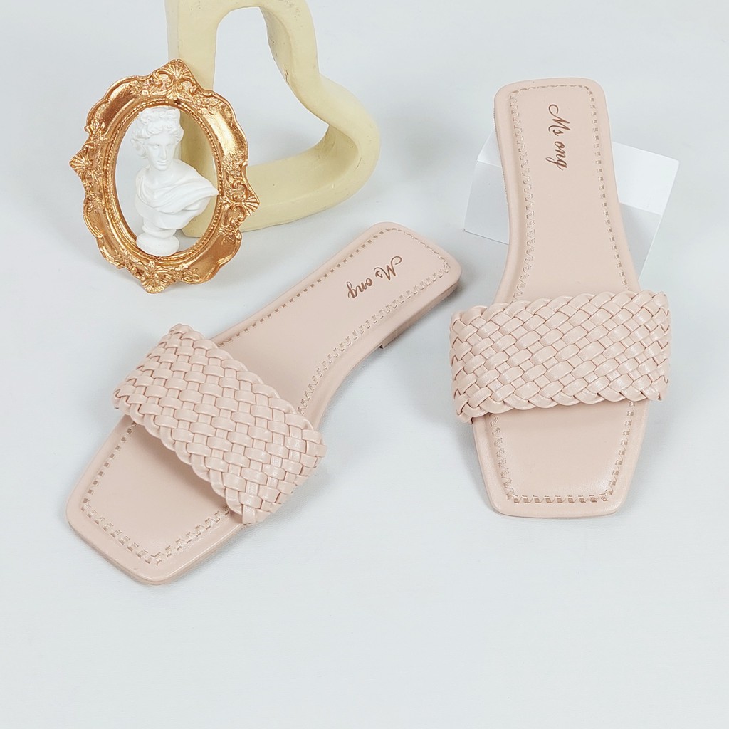 Ms Sandal Teplek / Flat Kepang Wanita Impor Murah Mst 02