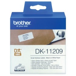 

Brother Label Dk-11209 Small Address Label (62mm X 29mm) 800 Labels